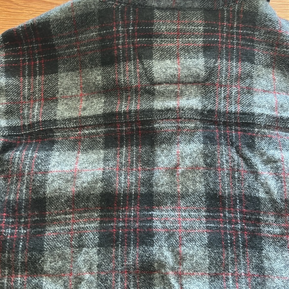 Harley-Davidson Black and Gray Plaid Shirt - Picture 8 of 8